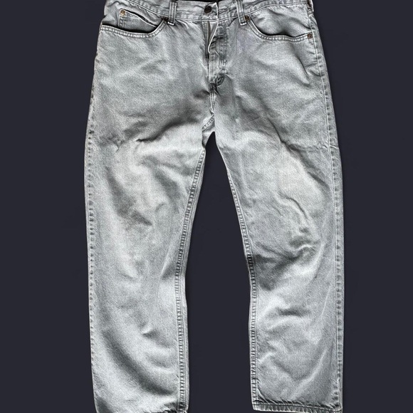 Lee Men's Stone Gray Straight Jeans - Picture 1 of 3